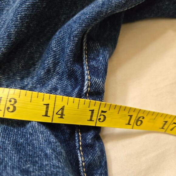 PJL Industries Mens Size 36x33 Pepe Jeans Carpenter Dark Wash Y2K Baggy *read* - Picture 13 of 16